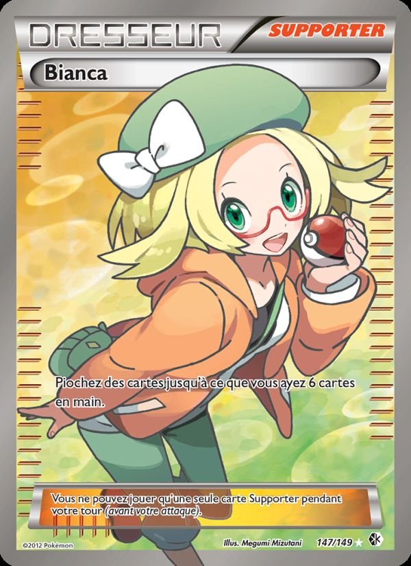 Carte pokemon bianca bcr 147/149 normale