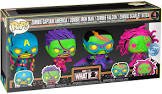 Figurine pop marvel studio 4 pack - what if...?