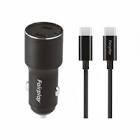 Chargeur voiture 60w + cable usb-c