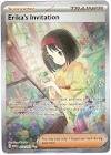 Carte pokemon invitation d'erika mew 203