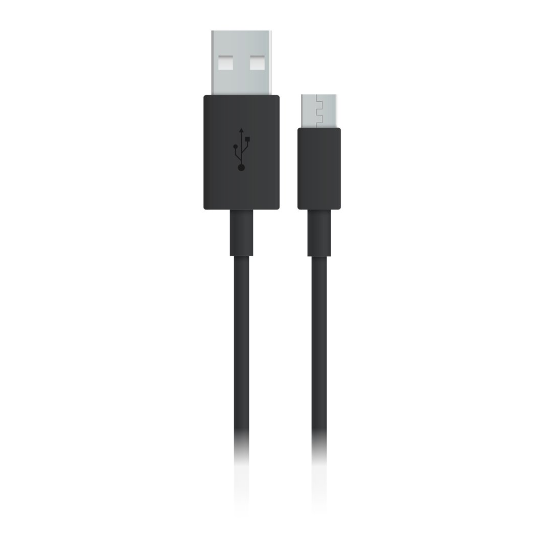 Cable micro usb 2m noir 803177
