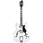 Guitare basse vikings blanche