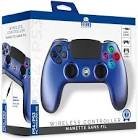 Manette sans fil ps4 metal blue
