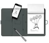 Smart folio android / ios bamboo spark gris et noir pour tablette graphique