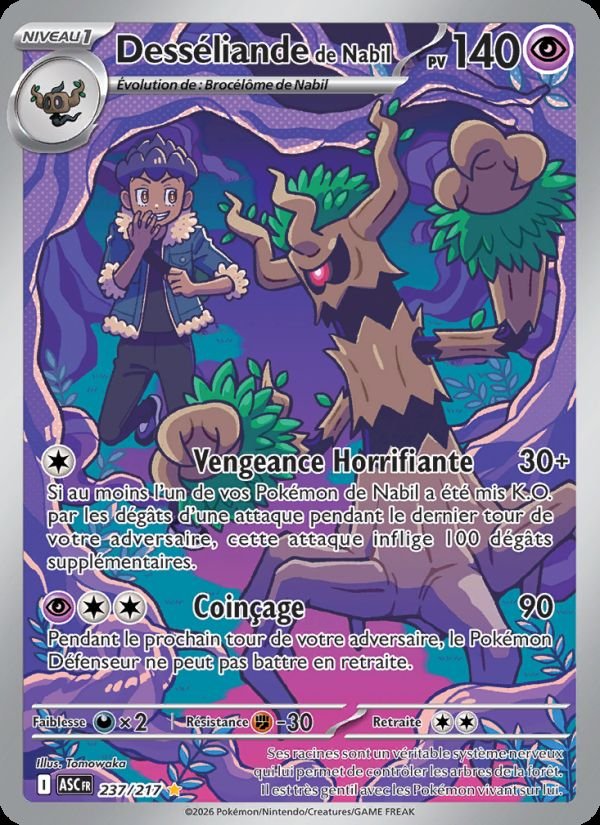 Carte pokemon desseliande de nabil asc 237/217