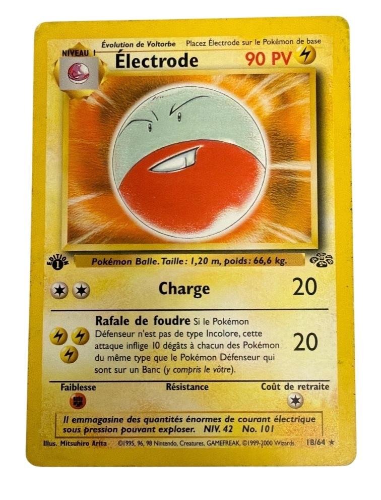 Carte pokemon electrode ju 18/64 normal