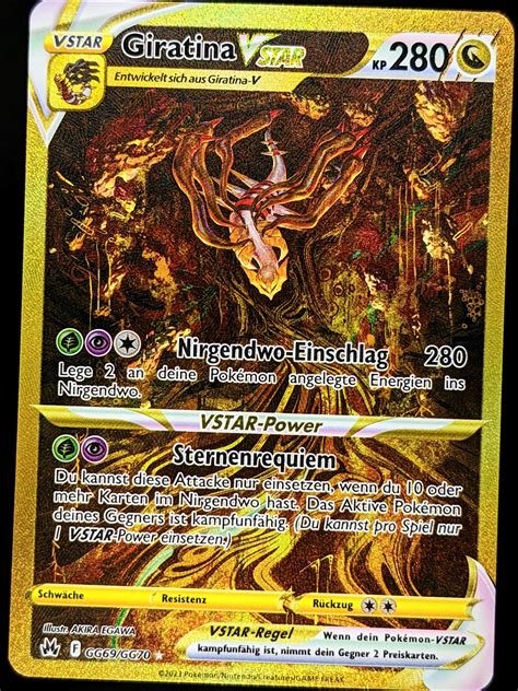 Cartes a collectionner giratina vstar (crz gg69)