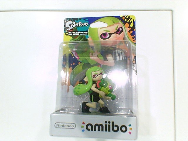 Amiibo fille inkling vert