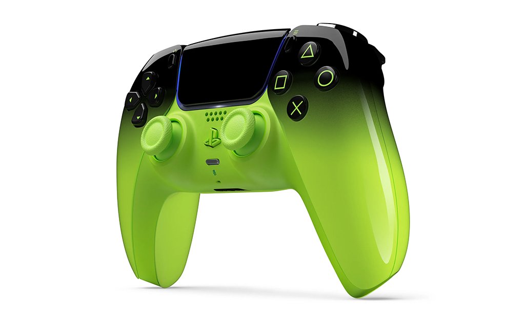 Manette dualsens remix green
