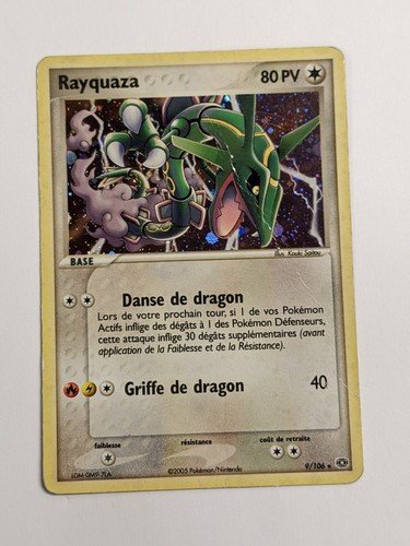 Carte pokemon rayquaza