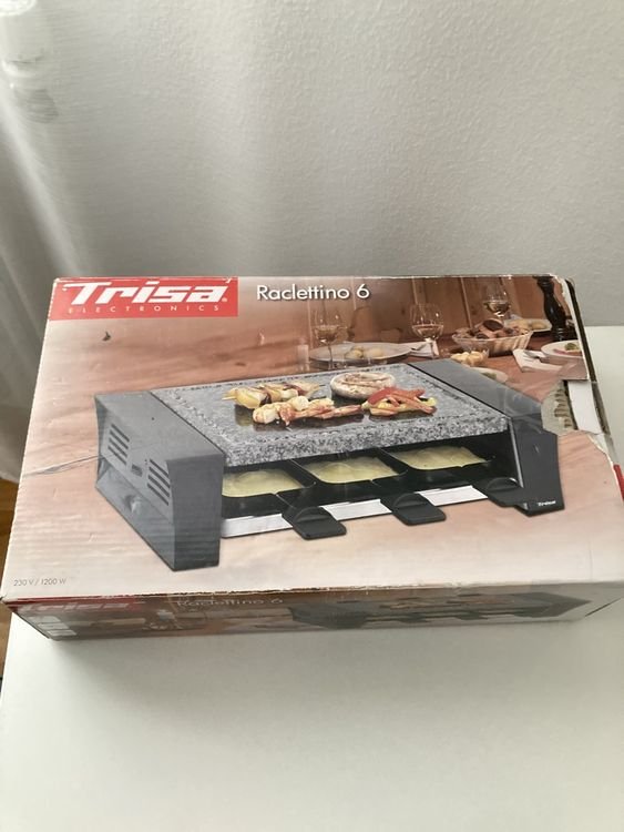 Raclette 6 personnes appareil a raclette 7505