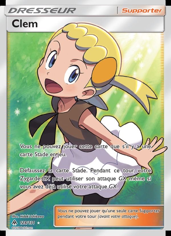 Carte pokemon clem fli 128/131