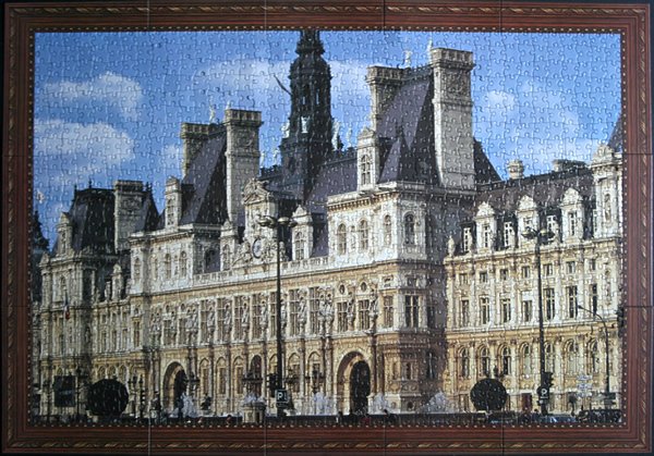 Puzzle 1500 pc hotel de ville paris