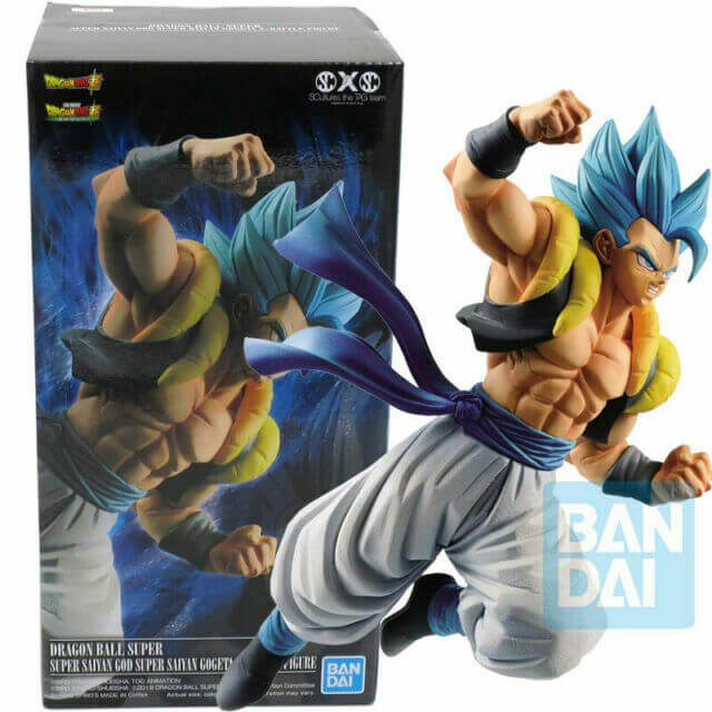 Figurine gogeta super saiyan blue