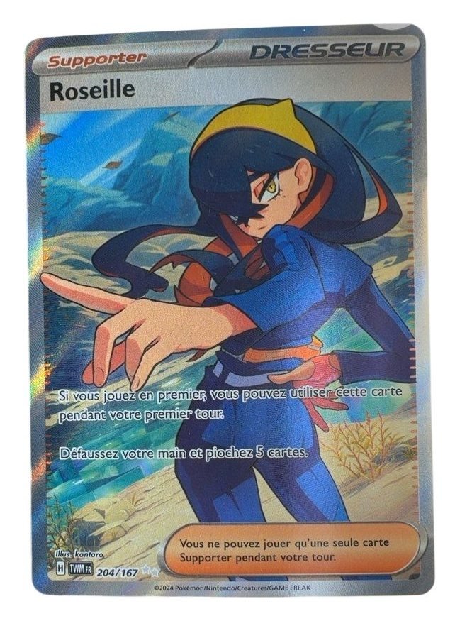 Carte pokemon roseille twm 204/167 holo