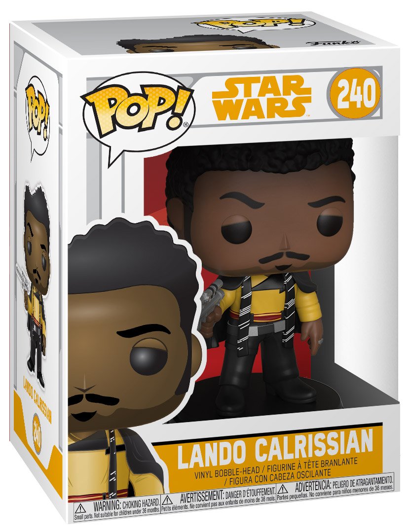 Figurine pop - star wars solo - lando calrissian - pop n°2