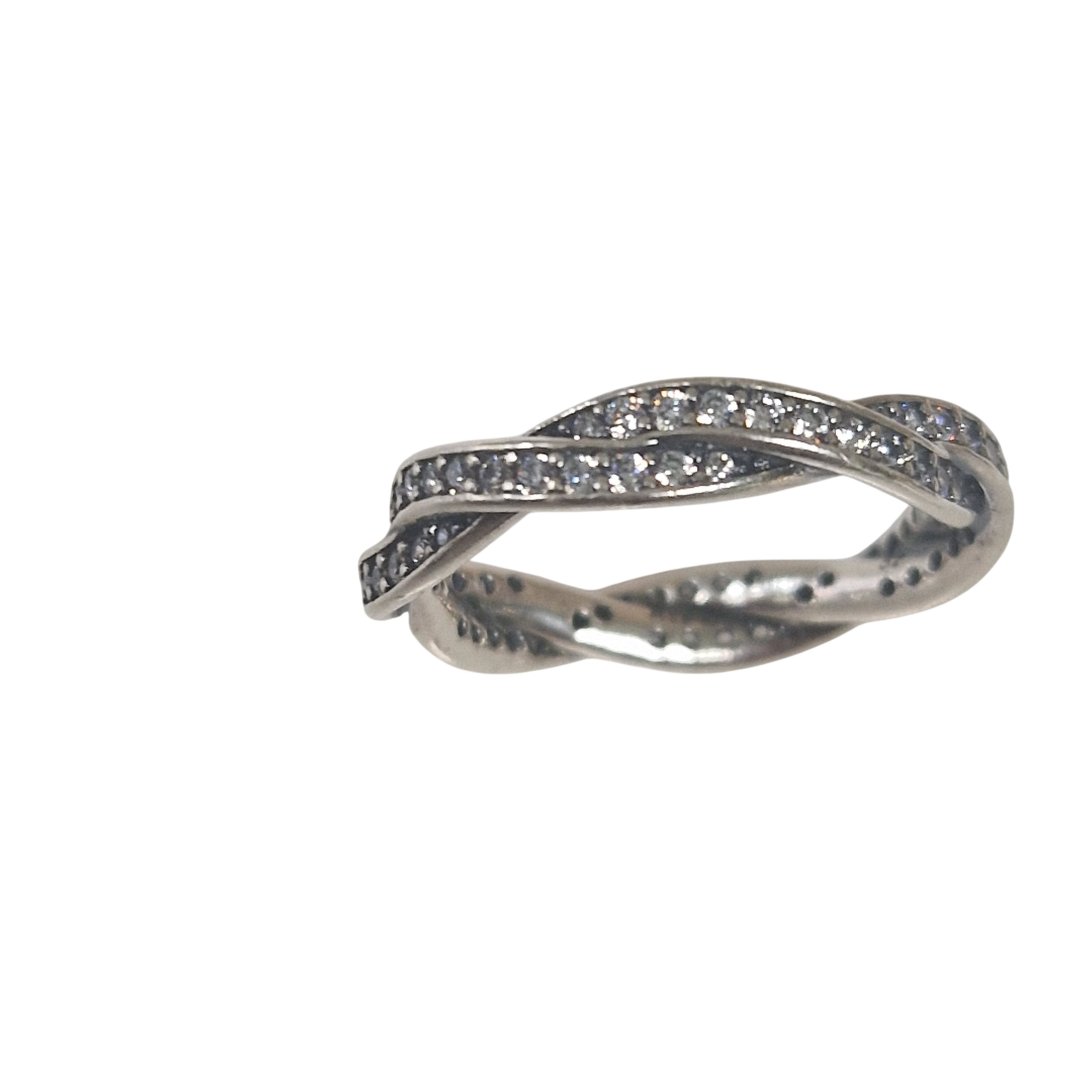 Bague torsades