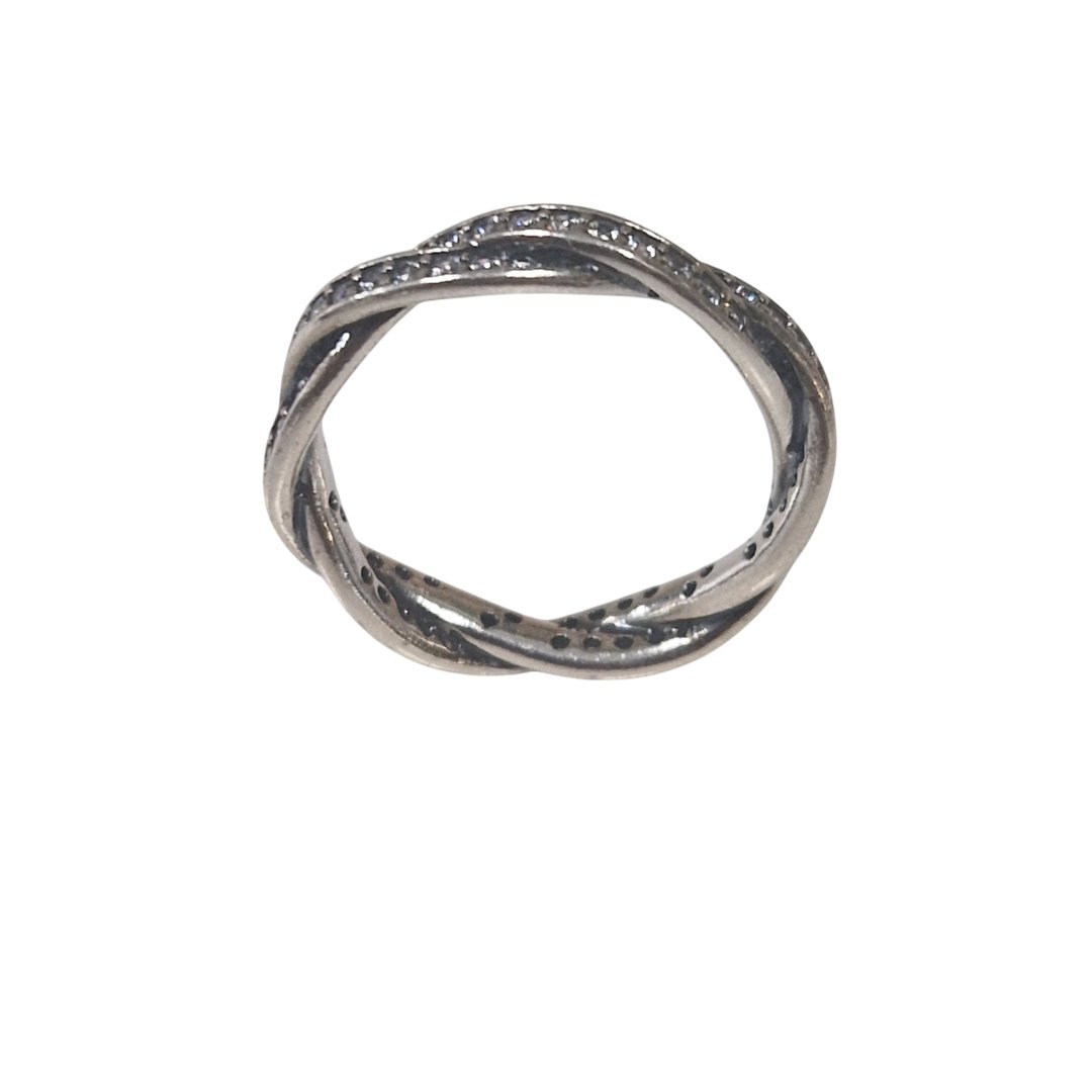 Bague torsades