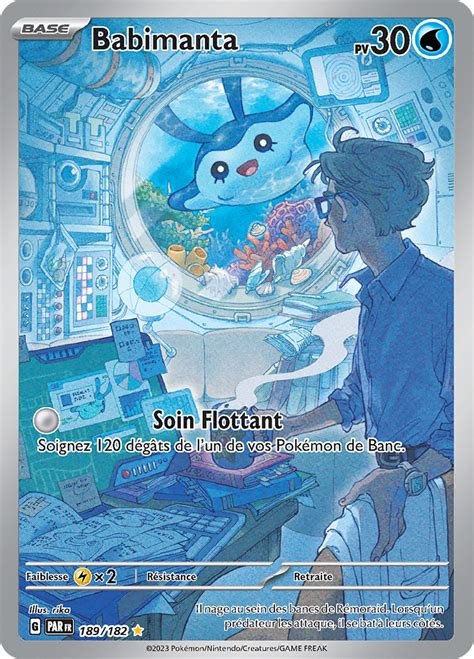Carte pokemon babimanta par 189/182