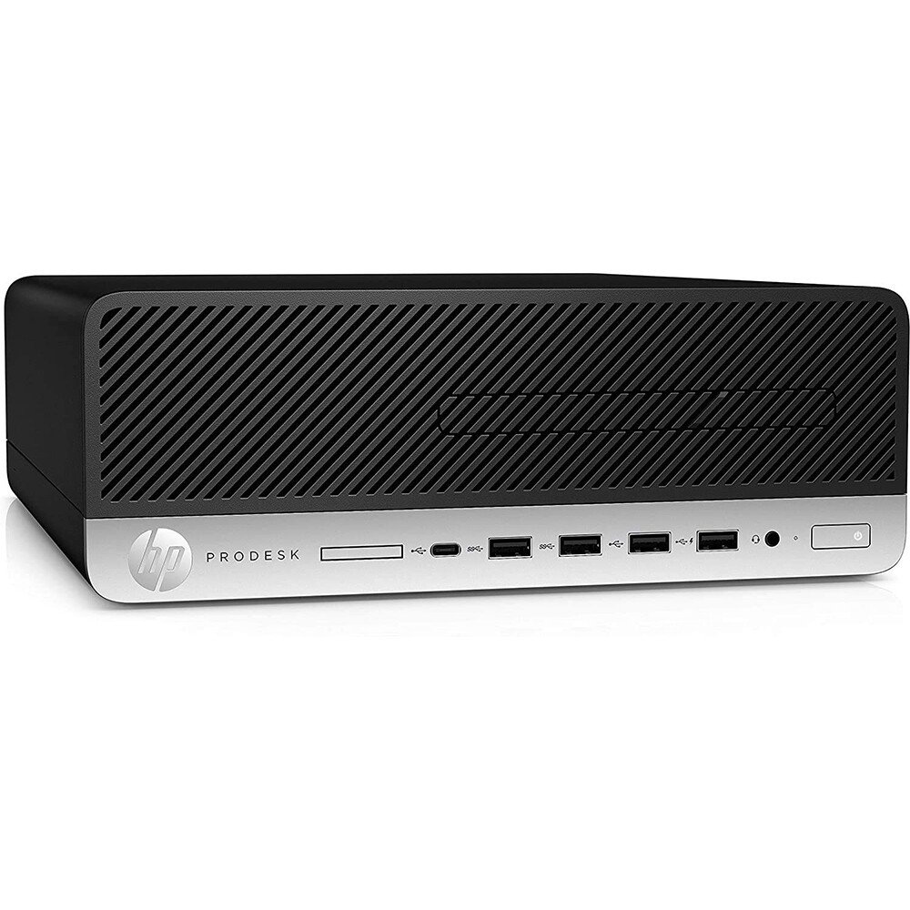 Ordi bureau prodesk 600 g4 sff intel core i3 8100 3,6ghz 8gb ddr4 256go