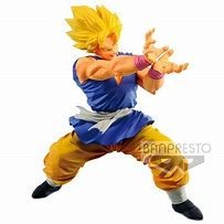 Dragon ball gt - super sayian son goku - figurine powerful posin
