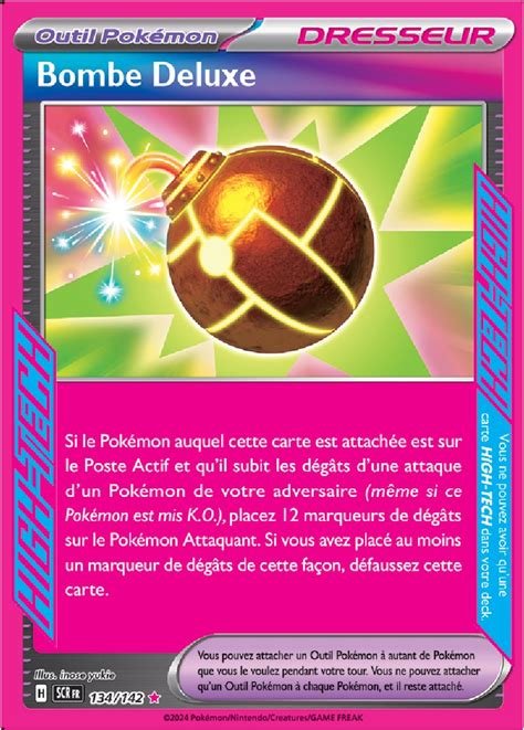 Cartes a collectionner bombe deluxe 134/142