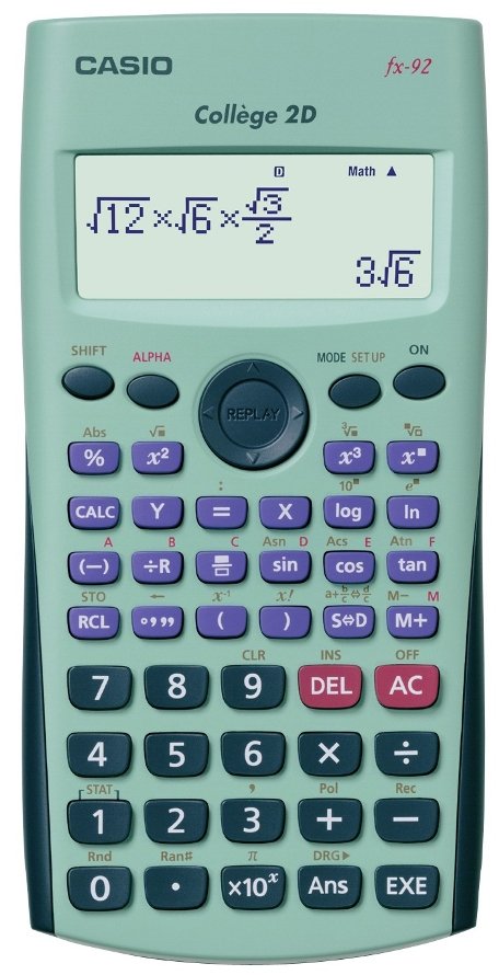 Calaculatrice fx-92 college 2d+
