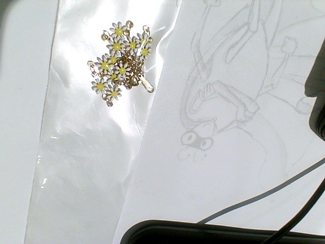 Bracelet acier marguerite