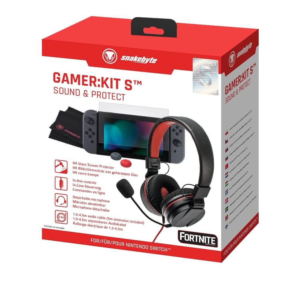 Bundle casque protection gamer:kit s