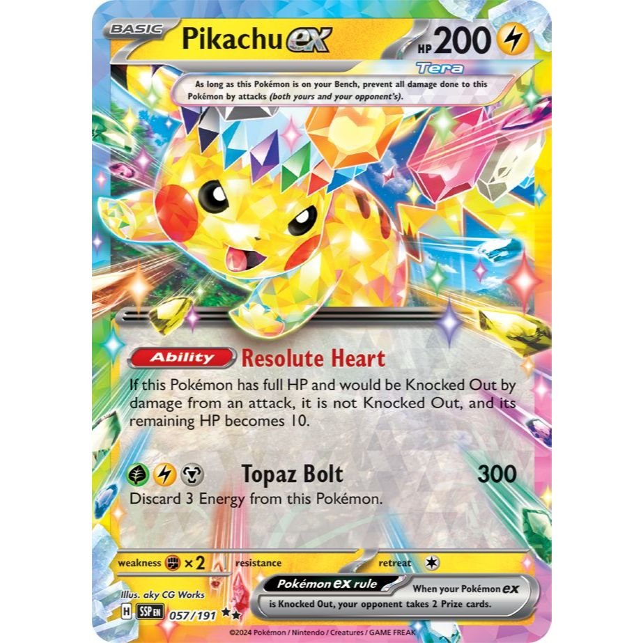 Cartes pikachu 057/191
