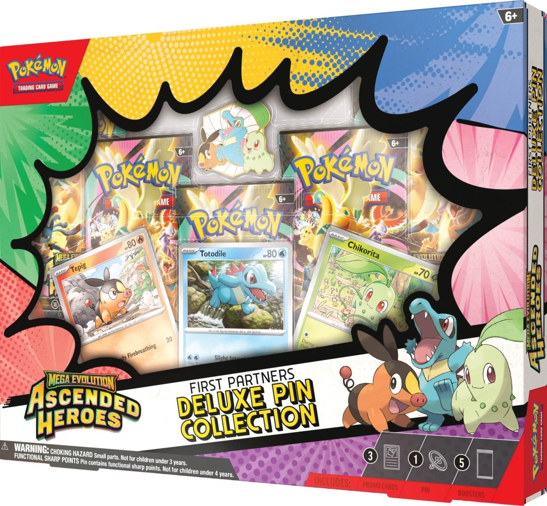 Coffret collection avec pins deluxe - premiers partenaires