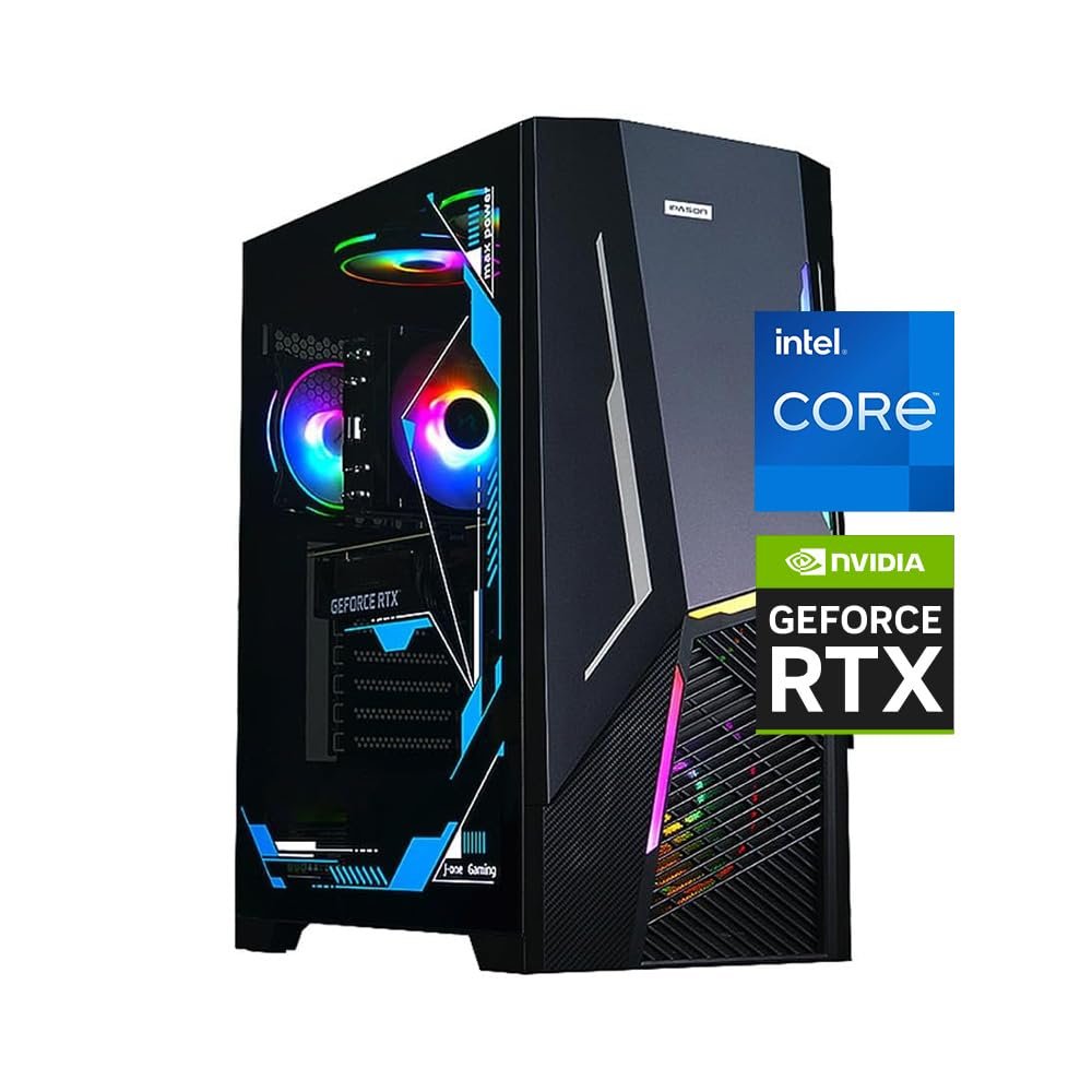Oridnateur tour pc intel i5 12400f 2,5ghz 8go 512go 1to ssd geforce rtx 3060