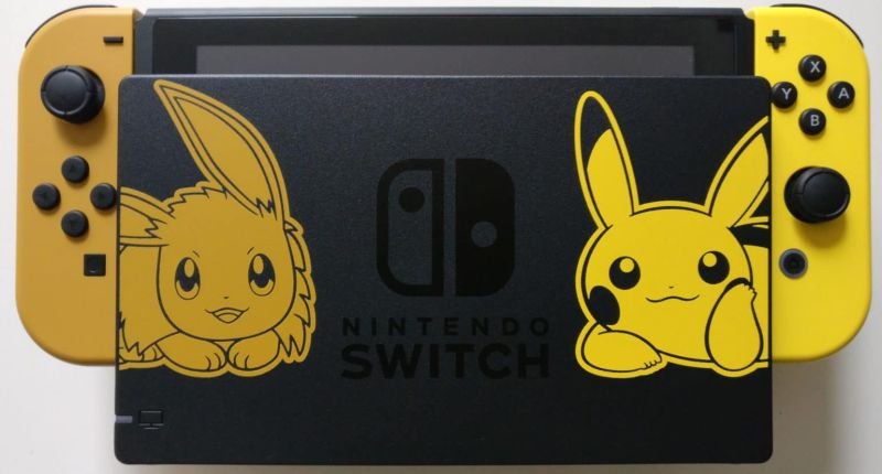 Switch pikachu & evoli