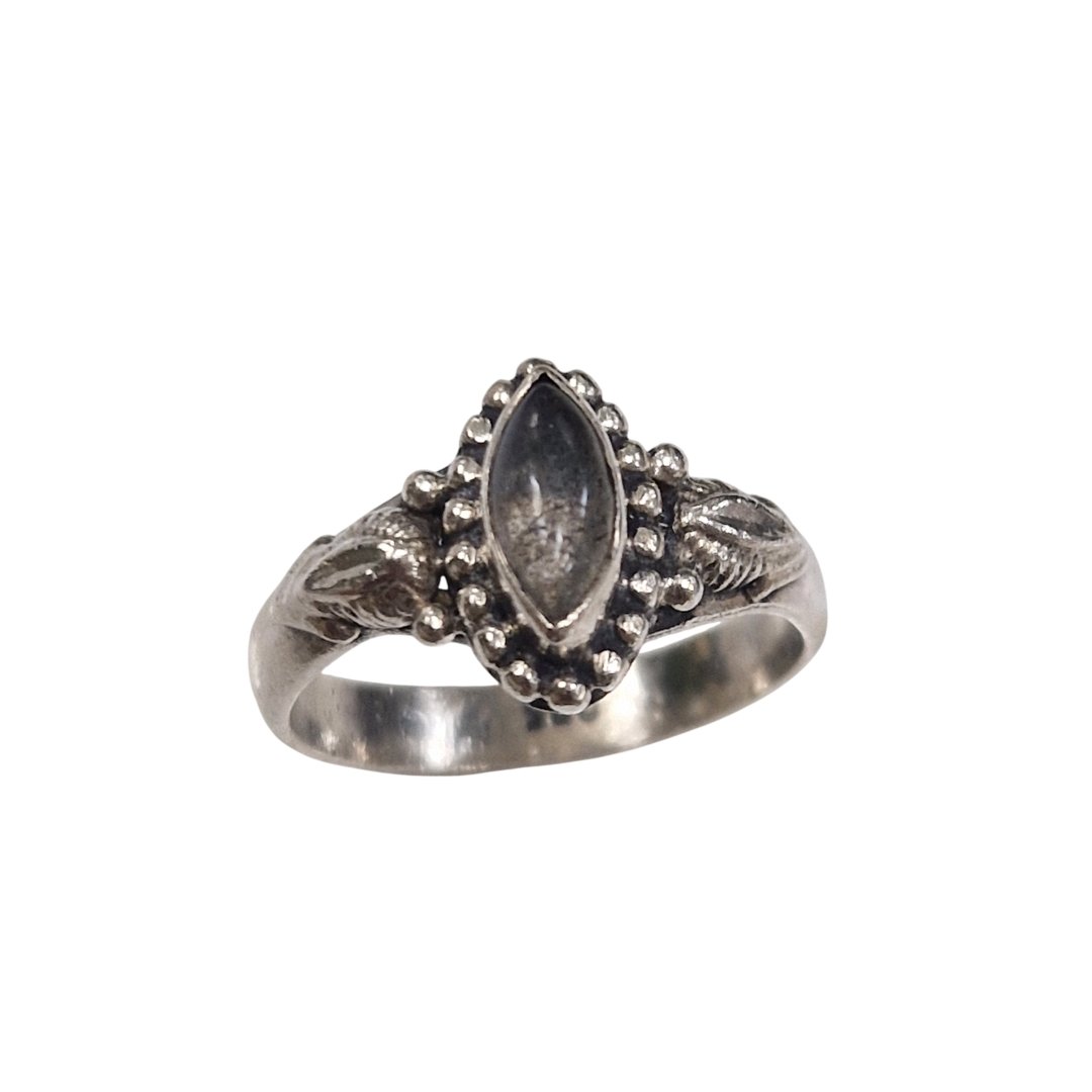 Bague pierre violette