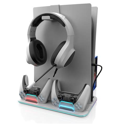 Station ventilee rgb et charge ps5/ps5 slim