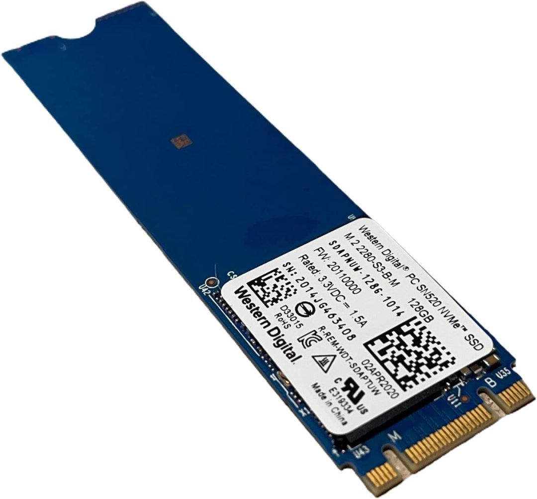 Stockage pc 520 nvme 512gb pci4