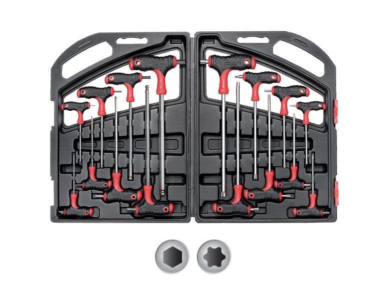 Bricolage set de cles six pans et etoile