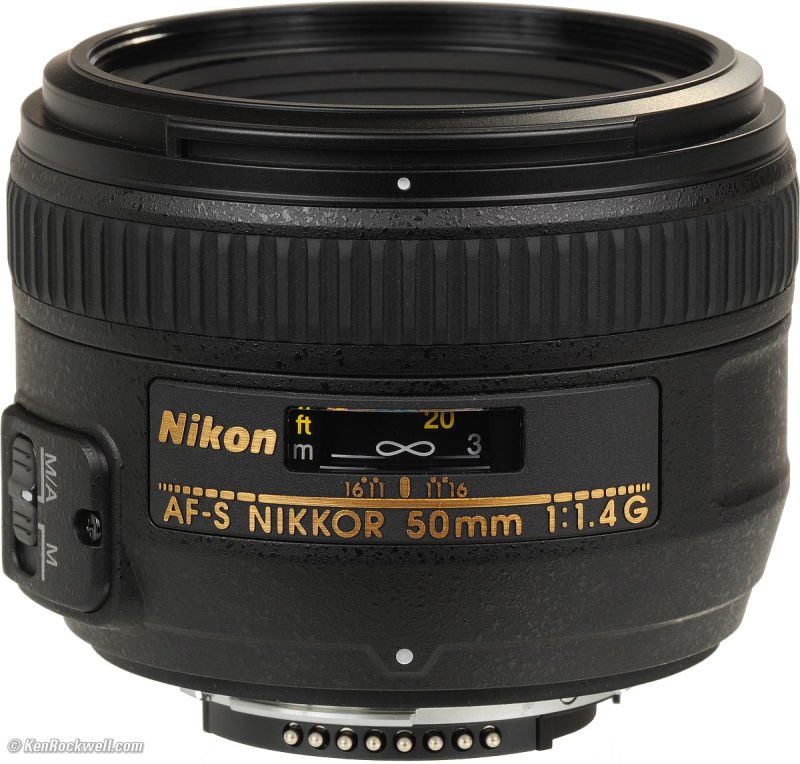 Objectif photo nikkor 50mm 1:1.4