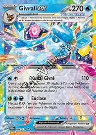 Cartes a collectionner givrali ex 026/131