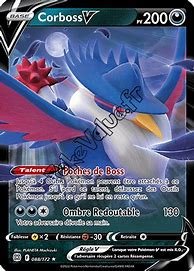 Cartes a collectionner corboss v 088/172