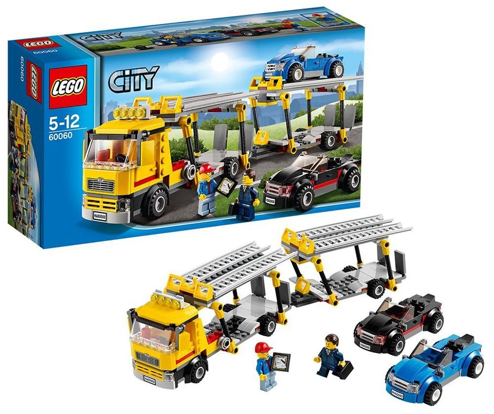 Set le camion de transport de voitures