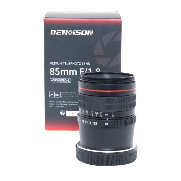 Objectif 85mm 1.8