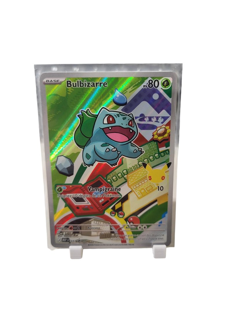 Carte pokemon bulbizarre mep 037