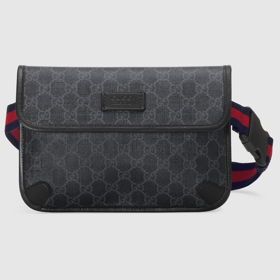 Sac ceinture gg supreme noir