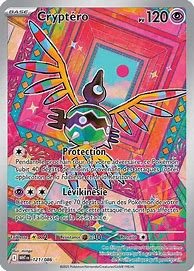 Carte pokemon cryptero wht 121/086