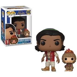 Figurine pop disney: aladdin (live) - aladdin w/abu