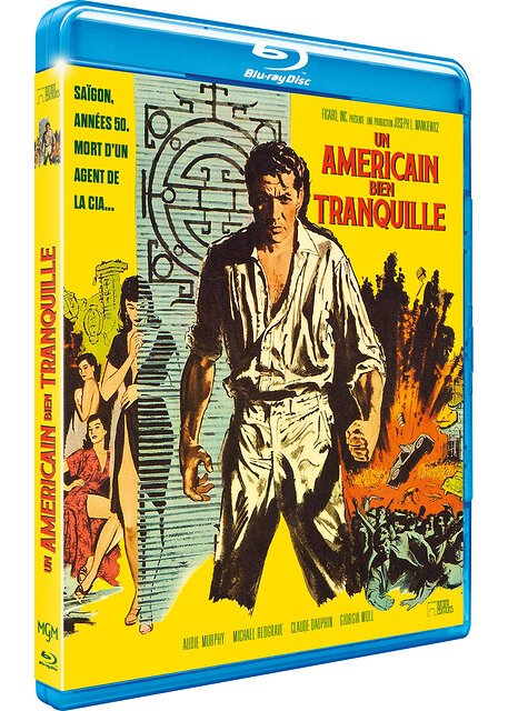 Un americain bien tranquille - blu-ray