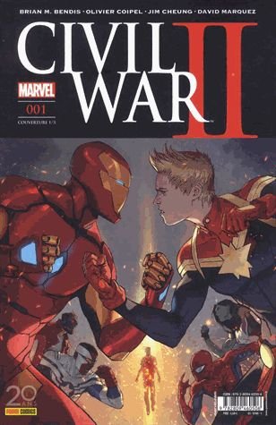 Civil war ii n° 1, janvier 2017 - couverture 1/3