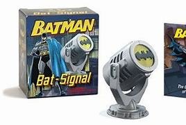 Figurine lumineuse bat-signal