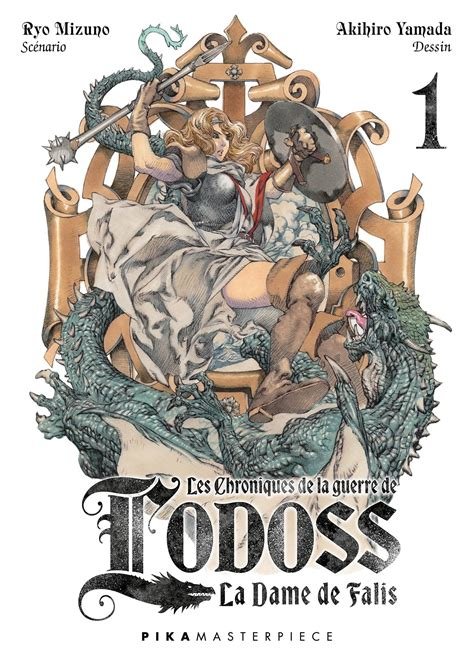 Chroniques de la guerre de lodoss (delcourt) - tome 1 : la dame de falis